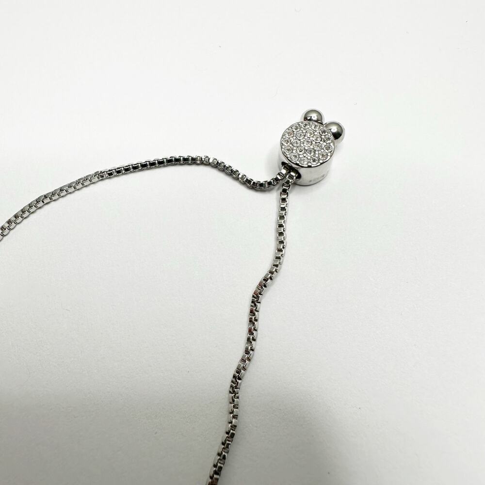 Beyond Bless Swarovski Element Silver Plated Cross Slider Bracelet - Picture 5 of 8